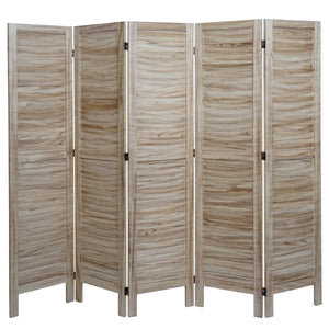 Paravent JAM-G30 Trennwand Sichtschutz Shabby 170x200cm