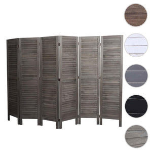 Paravent JAM-G30 Trennwand Sichtschutz Shabby 170x240cm