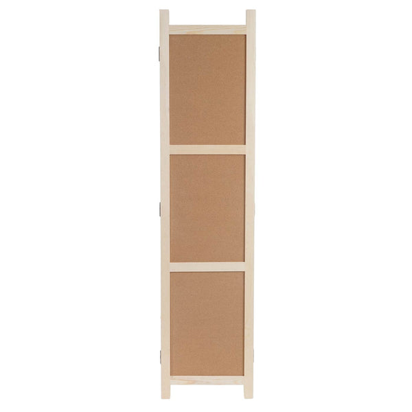 Paravent Kork Pinnwandfunktion 166x120cm