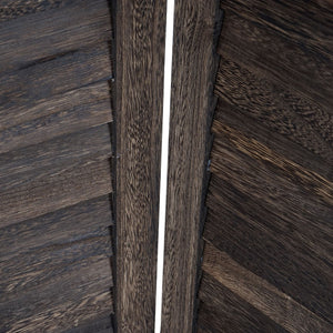 Paravent Raumteiler Sichtschutz Ornamente 170x161cm ~ braun