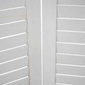 Paravent Raumteiler Sichtschutz Ornamente 170x161cm ~ weiss