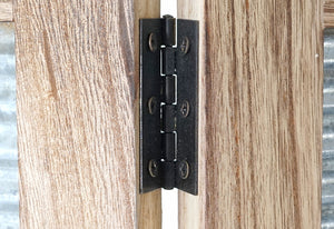 Paravent Trennwand 170x160x2cm ~ Holz Metall