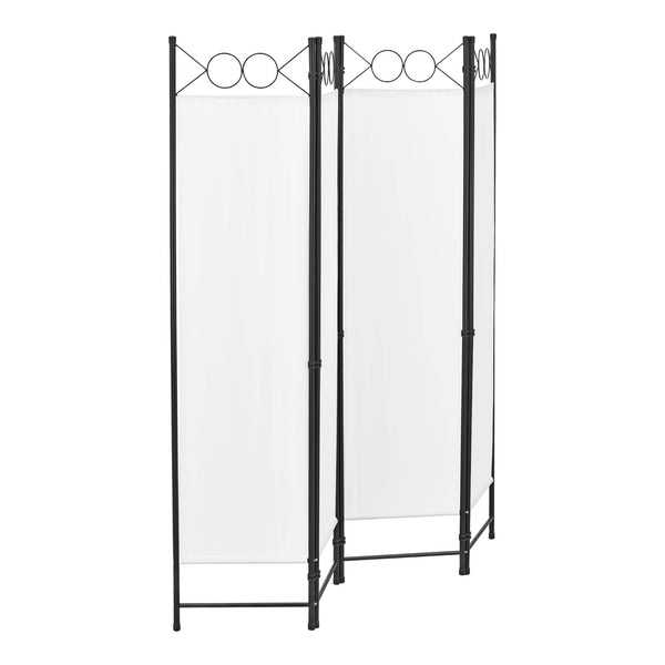 Saragossa 4-panel room divider, 160x171 cm, white