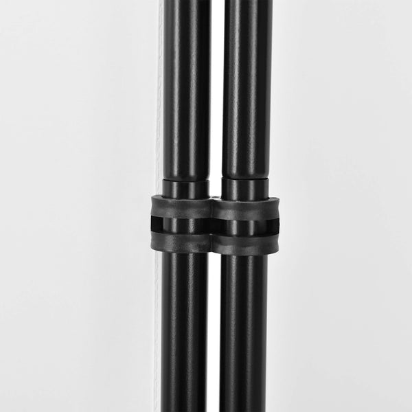 Paravento divisorio Huesca a 5 pannelli, 250x171 cm, bianco