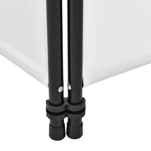 Huesca 6-panel room divider screen, 300x171 cm, white