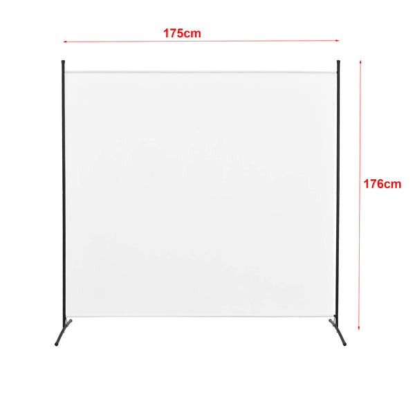 Paravent Paravent Tarazona 176x175cm blanc