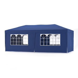 Gartenpavillon 6x3x3m, blau