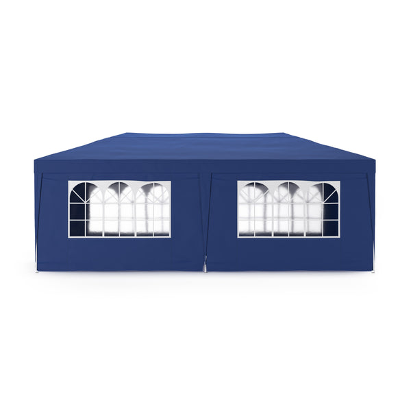 Gartenpavillon 6x3x3m, blau