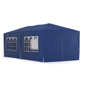 Gartenpavillon 6x3x3m, blau