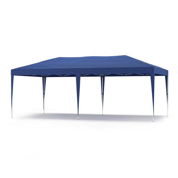 Gartenpavillon 6x3x3m, blau