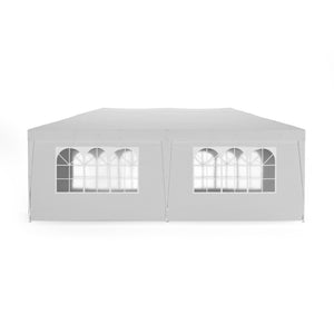 Gartenpavillon 6x3x3m, weiss