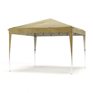 Partyzelt RAKO 3 x 3 m beige inkl. 4 Seitenwände