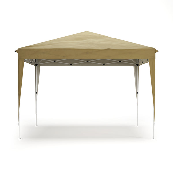 Partyzelt RAKO 3 x 3 m beige inkl. 4 Seitenwände