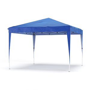 Pavillon Partyzelt 3 x 3 m blau inkl. 4 Seitenwände