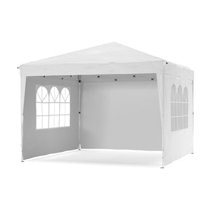 Partyzelt RAKO 3 x 3 m weiss inkl. 4 Seitenwände