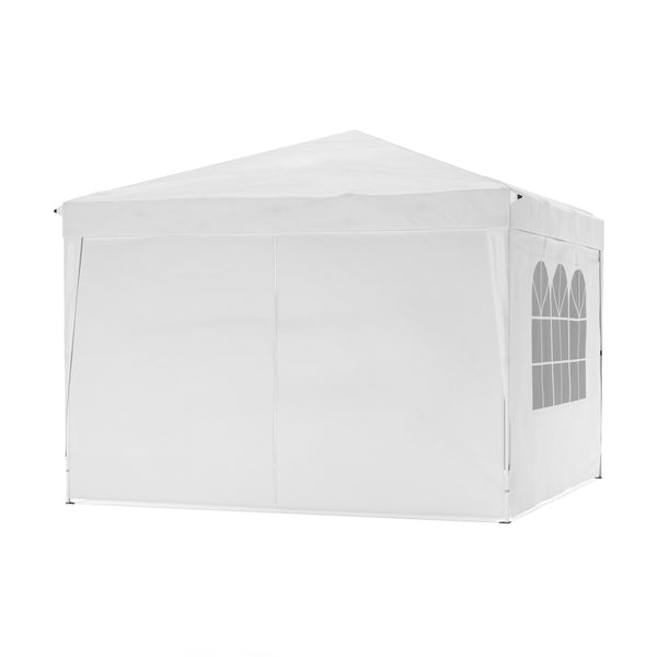 Partyzelt RAKO 3 x 3 m weiss inkl. 4 Seitenwände