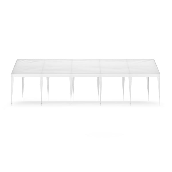 Gartenpavillon Partyzelt weiss 5 x 10 m