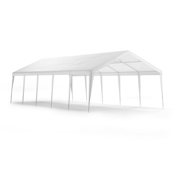 Gartenpavillon Partyzelt weiss 5 x 10 m