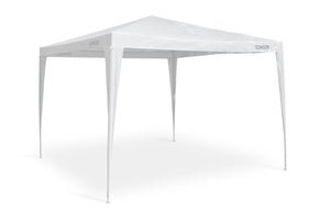 Gartenpavillon Partyzelt 3 x 3 m weiss 4er Set