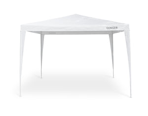 Gartenpavillon Partyzelt 3 x 3 m weiss 4er Set