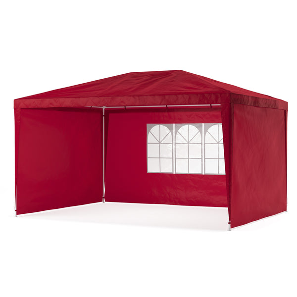 Gartenpavillon Partyzelt 3 x 4 m rot