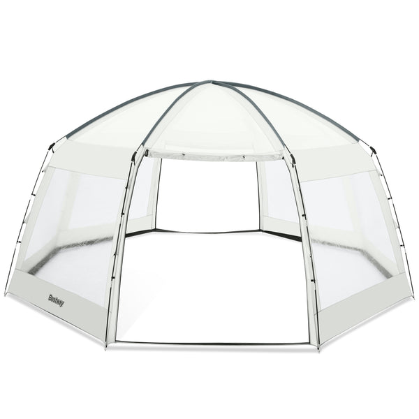 Pavillon Flowclear für Pools rund 600 x 295 cm