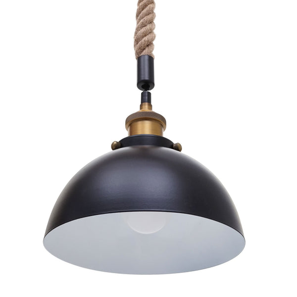 Pendelleuchte Hängelampe Industrial Vintage ~ 3x Kuppellampenschirm