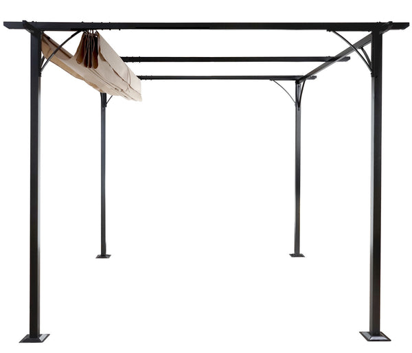 Pergola Avila - Garten Pavillon 3x3m creme