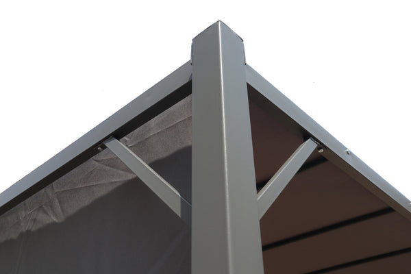 Pergola anthrazit