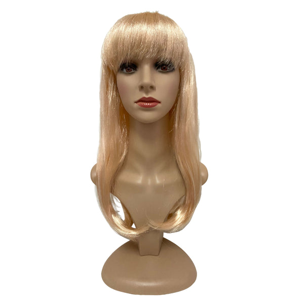 Long blonde wig