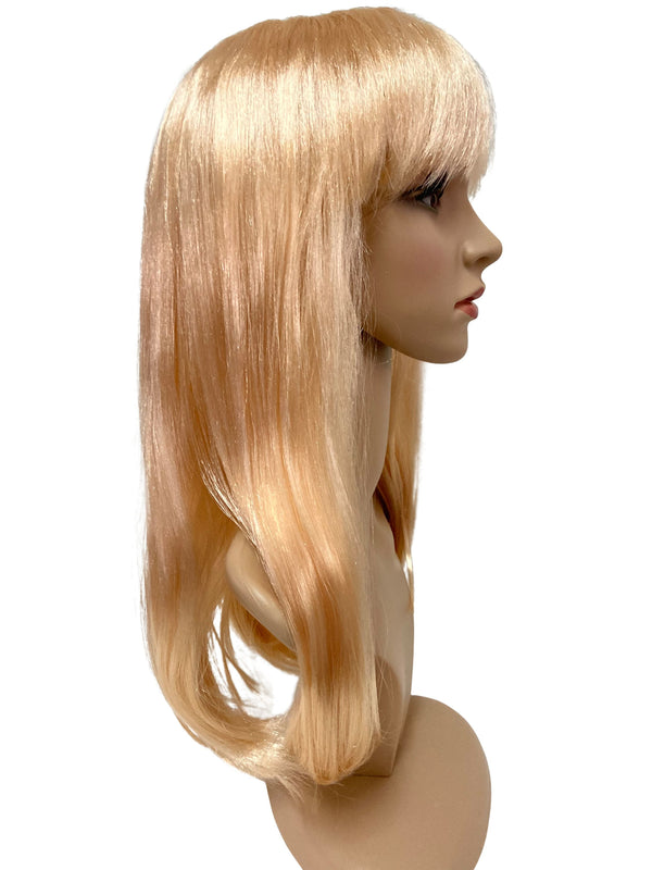 Long blonde wig