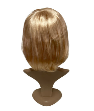 Blonde wig with pageboy cut