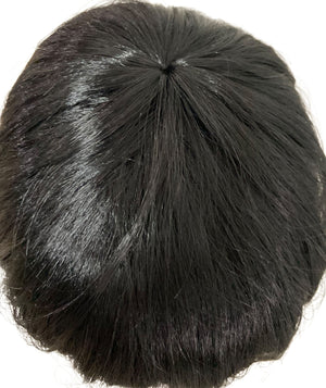 Black pageboy wig