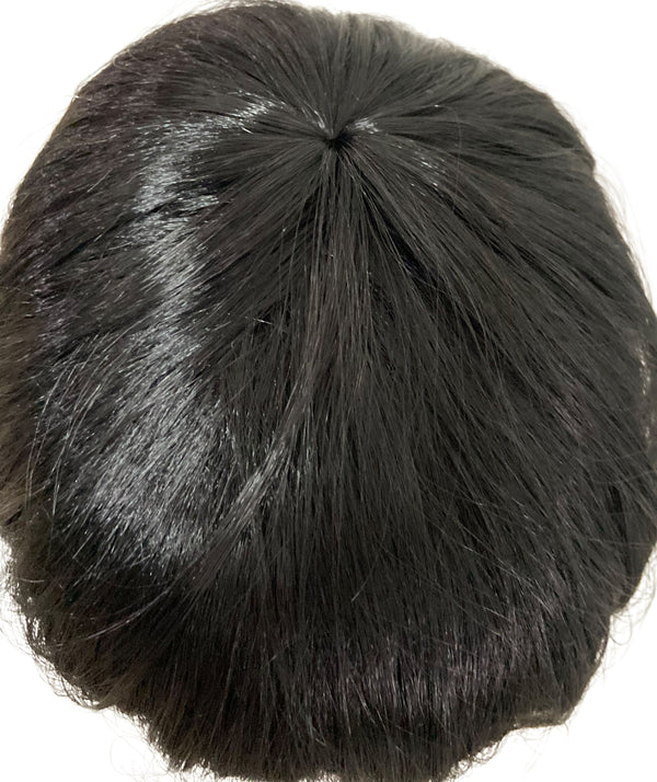 Black pageboy wig