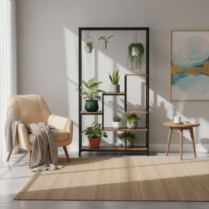 Pflanzenregal Vintage BONITA 100 x 180 cm