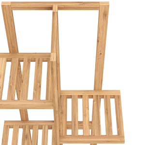 Pflanzenständer Bambus 40 x 20 x 122 cm