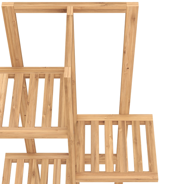 Pflanzenständer Bambus 40 x 20 x 122 cm