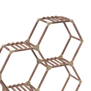 Pflanzenständer Holz 141 x 25 x 97 cm