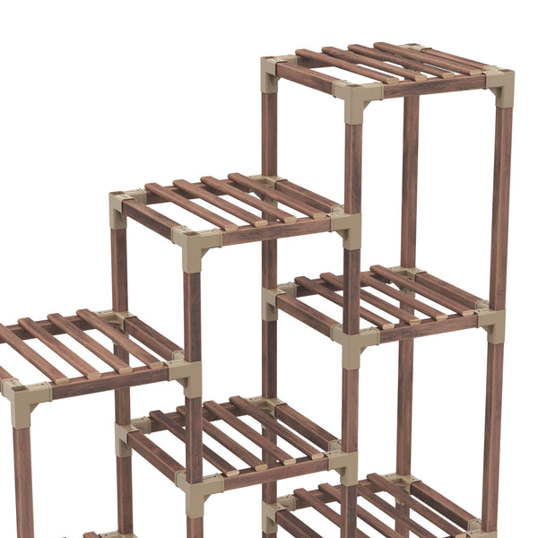 Pflanzenständer Holz 88 x 29 x 114 cm