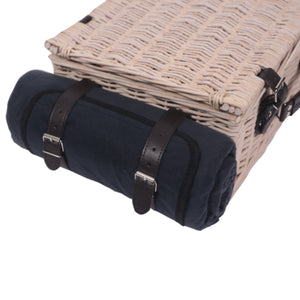 Picnic basket set for 2 people 40 x 30 x 19 cm