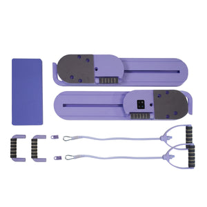Pilates Board klappbar mit Display lila