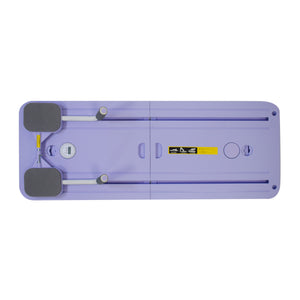 Pilates Board klappbar mit Widerstandsbändern lila