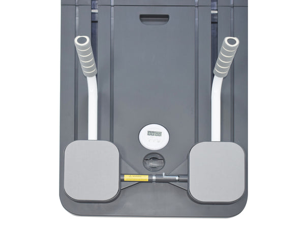 Pilates Board klappbar mit Widerstandsbändern schwarz