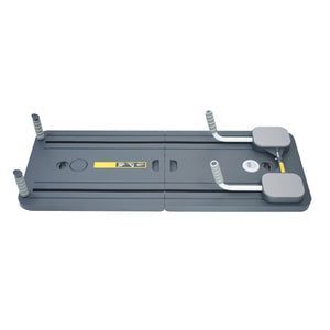 Pilates Board klappbar mit Widerstandsbändern schwarz