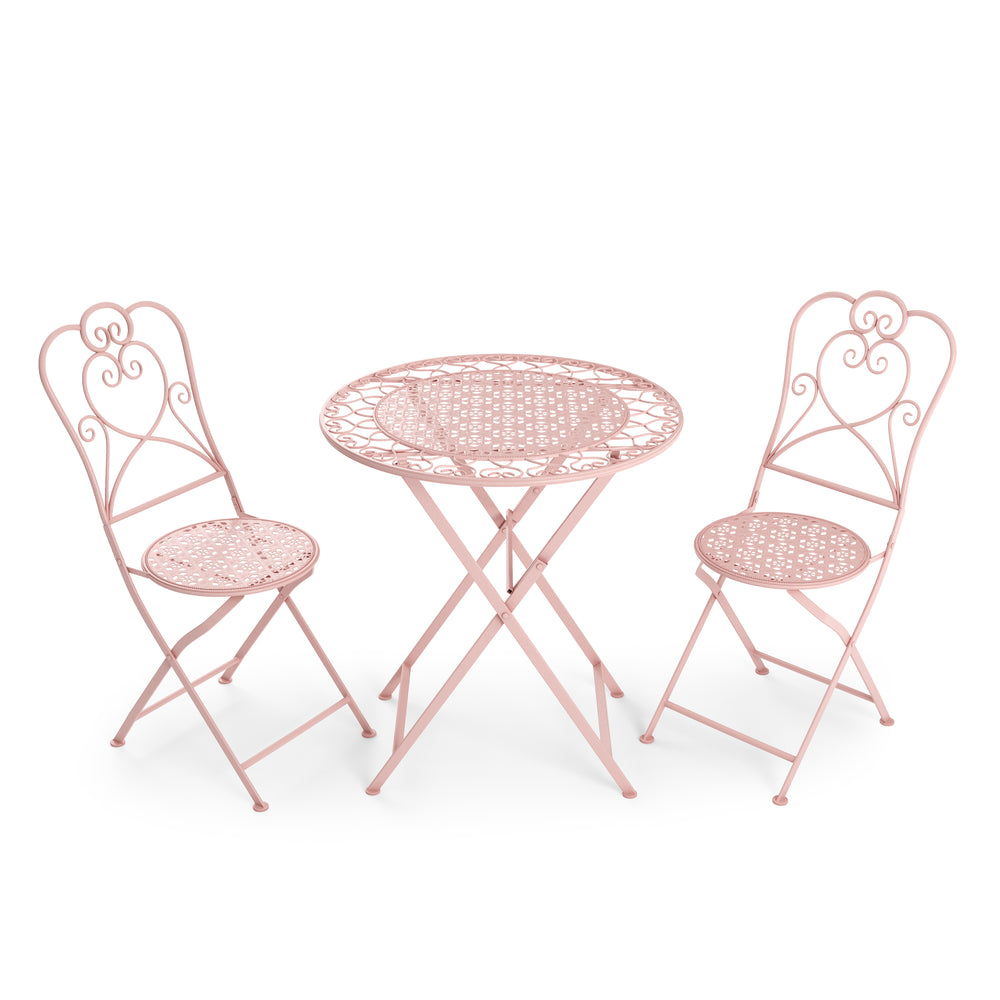 Set da bistrot PAULINE rosa
