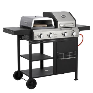 Gasgrill Pizzagrill 4 Brenner