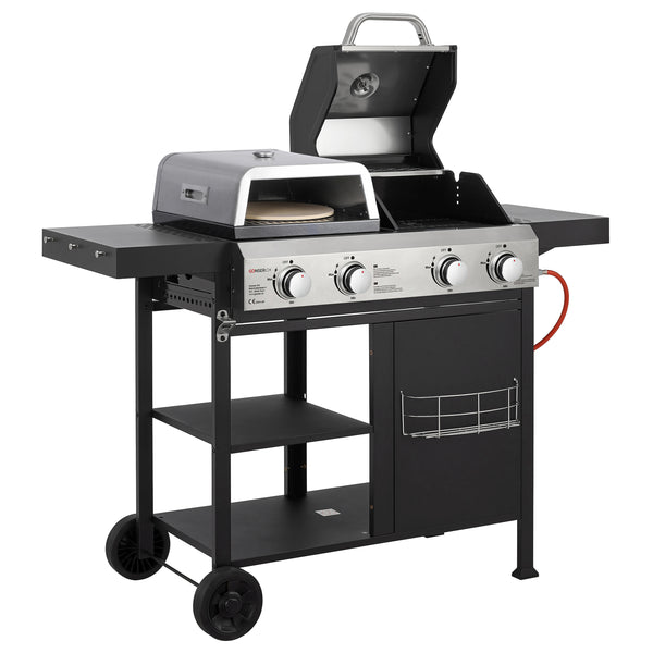 Gasgrill Pizzagrill 4 Brenner
