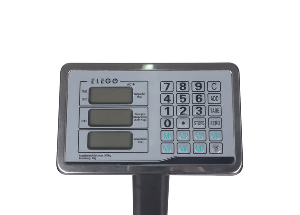 Plattformwaage digital 300 kg / 50 g