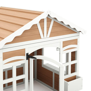 Playhouse HOUSE wood 123 x 106 x 125 cm