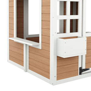 Playhouse HOUSE wood 123 x 106 x 125 cm